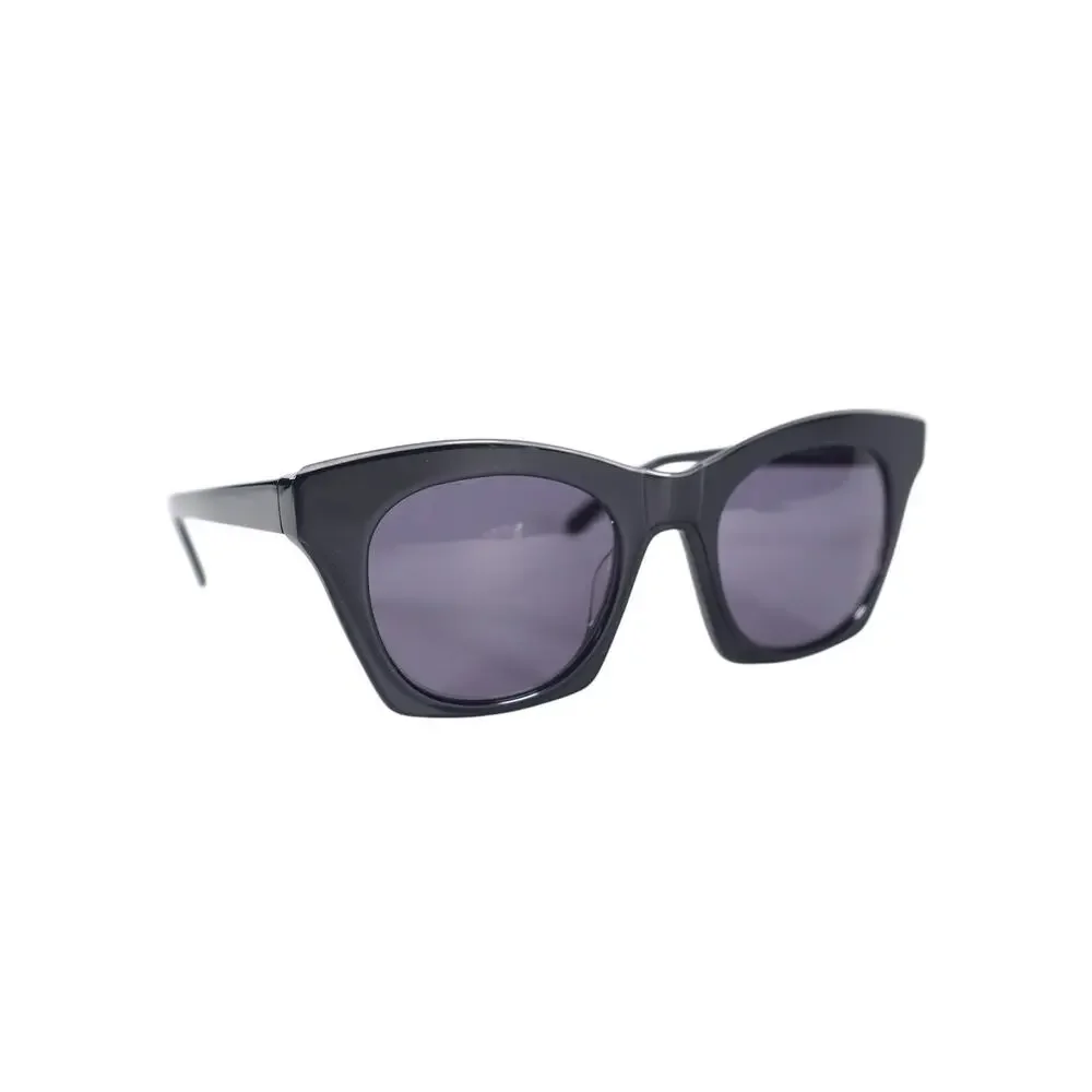 DKNY Square Cat Eye Women's Designer Sunglasses - Black / Grey - NWT